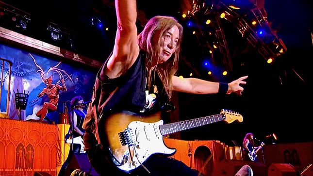 IRON MAIDEN Guitarist DAVE MURRAY On "Adrenaline Driven" Legacy Of The Beast Shows - "That's How We Were Back Then... We're Just Recreating That Now"