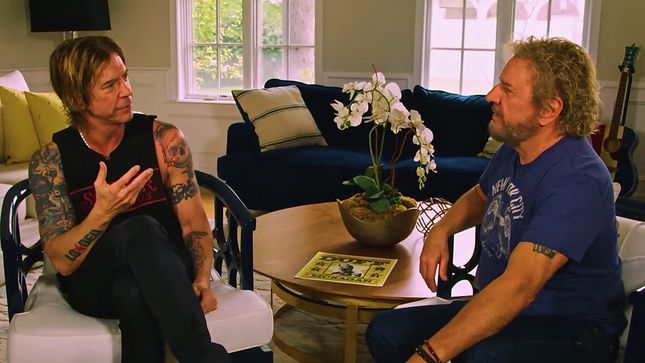 SAMMY HAGAR - Rock & Roll Road Trip Deleted Scene With DUFF MCKAGAN; Video