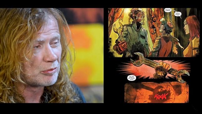 MEGADETH Offer Another Inside Look At The Making Of Death By Design Graphic Novel; Video