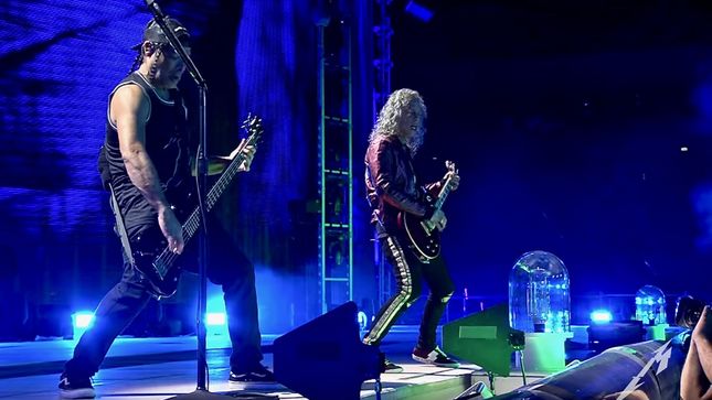 METALLICA Performs "St. Anger" In Warsaw, Poland; HQ Video