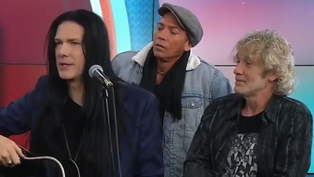 ORIGINAL SIN Featuring TODD KERNS Perform On The Morning Blend To Aid Vegas Charity