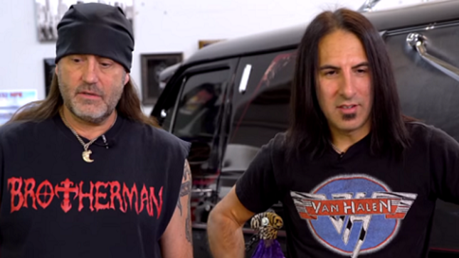 HELLYEAH Guitarist CHRISTIAN BRADY Takes Motorcycle To Count's Kustoms; Video Recap