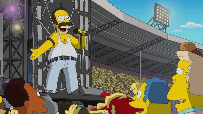 THE SIMPSONS To Recreate QUEEN's Legendary Live Aid Appearance