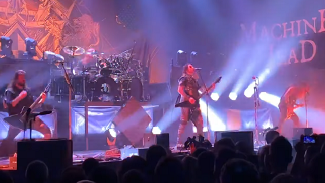 MACHINE HEAD Performs "Do Or Die" Live For The First Time; Fan-Filmed Video 