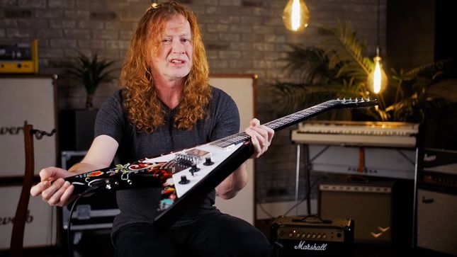 MEGADETH Frontman DAVE MUSTAINE To Sell Nearly 150 Pieces Of Gear Via Reverb; Videos Streaming