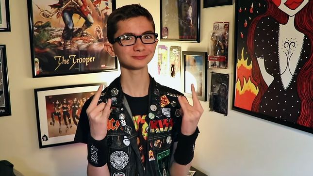 Little Punk People's ELLIOTT FULLAM Shows Off His OZZY OSOURNE & BLACK SABBATH Vinyl Collection