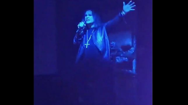 OZZY OSBOURNE Joins POST MALONE On Stage In Los Angeles; Video