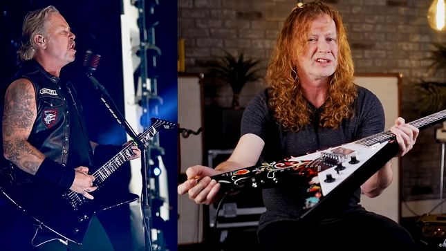 DAVE MUSTAINE On Support From "My Old Brother" JAMES HETFIELD Following Cancer Diagnosis - "Contrary To What Anybody Says And Contrary To The Act That We Put On, I Love James And I Know That James Loves Me And Cares About Me"
