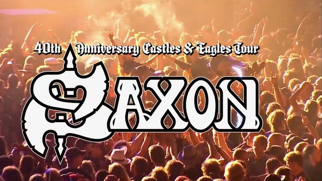 SAXON Launch Video Trailer For Rescheduled March 2020 UK Tour Dates