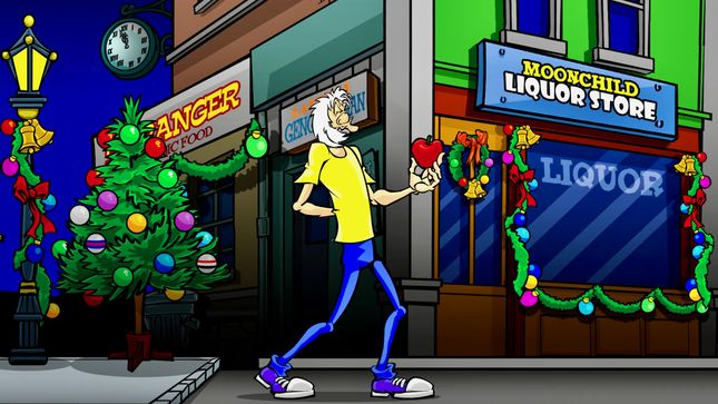 IRON MAIDEN - Animator VAL ANDRADE Offers Holiday Greetings With "A Christmas Cheers 5"; Video