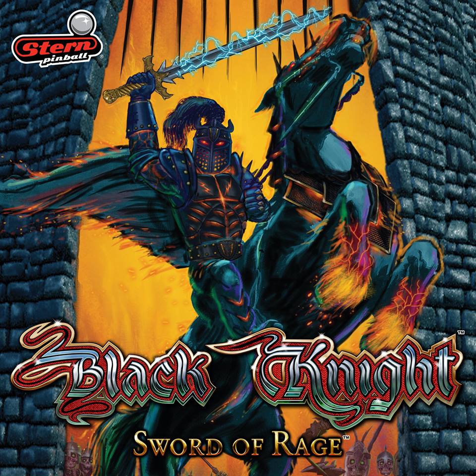 black knight pinball sword of rage