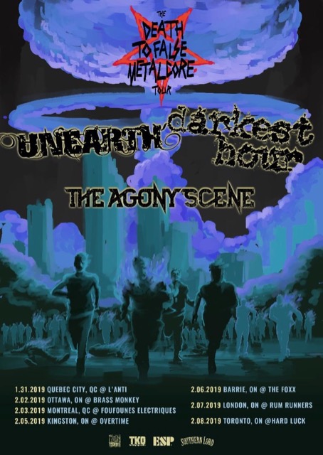 the agony scene tour