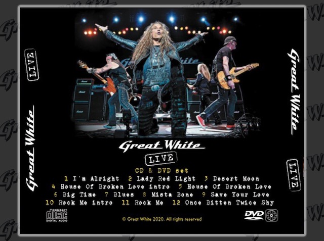 Great White New Live Dvd Cd Available For Pre Order Bravewords