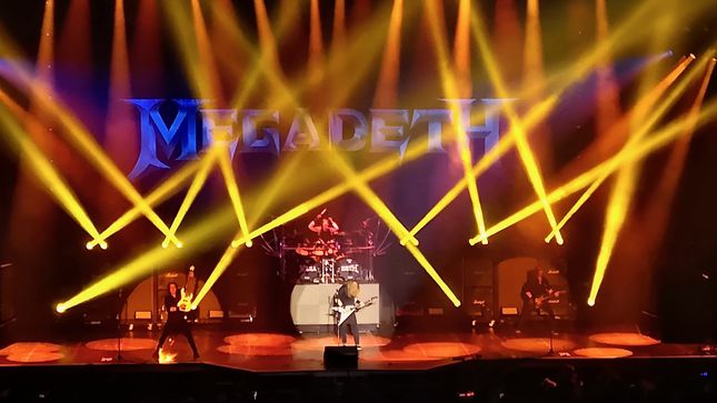 MEGADETH Perform "The Conjuring" Live In Amsterdam; Video