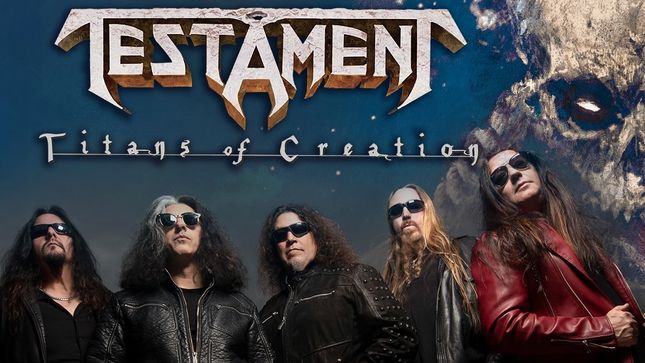 TESTAMENT Streaming New Song "Night Of The Witch"; More Titans Of Creation Album Details Revealed