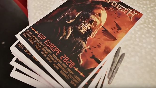 MEGADETH Guitarist KIKO LOUREIRO Takes You Backstage In Paris; Video