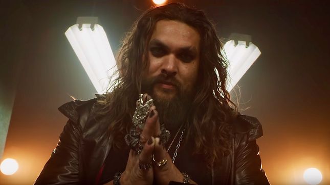 OZZY OSBOURNE - Behind-The-Scenes With Actor JASON MOMOA; Video