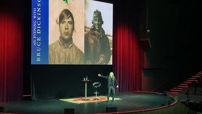 BRUCE DICKINSON - Watch IRON MAIDEN Frontman Deliver Full Spoken-Word Show In Moscow; Video