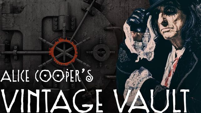 ALICE COOPER's Vintage Vault Podcast To Launch Tuesday