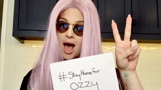 KELLY OSBOURNE Launches #StayHomeForOzzy Campaign, Asks For Your Best OZZY Impersonation