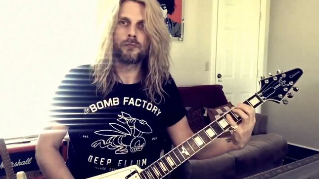 JUDAS PRIEST Guitarist RICHIE FAULKNER Invites Fans To Take Part In #LockdownRockdown Challenge; Video