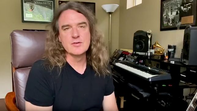 MEGADETH Bassist DAVID ELLEFSON Checks In From Home Bunker, Answers Fan Questions; Video