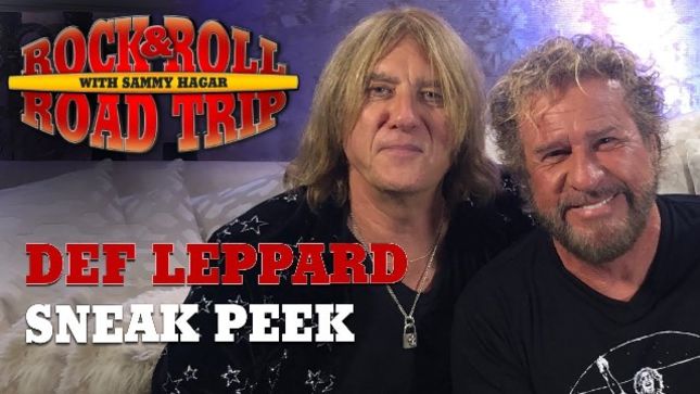 SAMMY HAGAR And JOE ELLIOTT Talk DEF LEPPARD In Rock & Roll Road Trip Preview