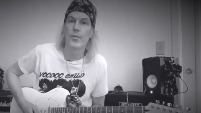 DIO Guitarist ROWAN ROBERTSON Talks "Walk On Water", Provides Lesson In New Video