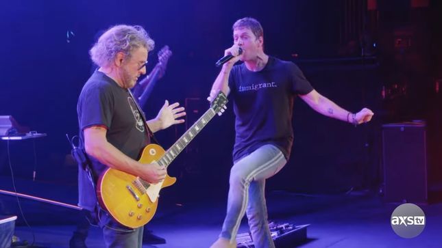 SAMMY HAGAR, ROB THOMAS Shred To SANTANA’s “Smooth”; Video 