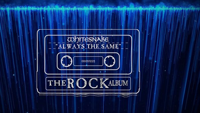 WHITESNAKE Premier Lyric Video For Previously Unreleased Song "Always The Same"