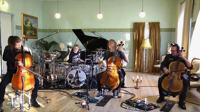 APOCALYPTICA Perform Hour-Long Set From Rehearsal Space; Video Streaming