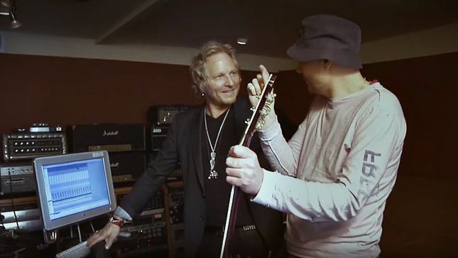 CHERIE CURRIE - Blvds Of Splendor Behind-The-Scenes, Part 4: In The Studio With BILLY CORGAN And MATT SORUM; Video