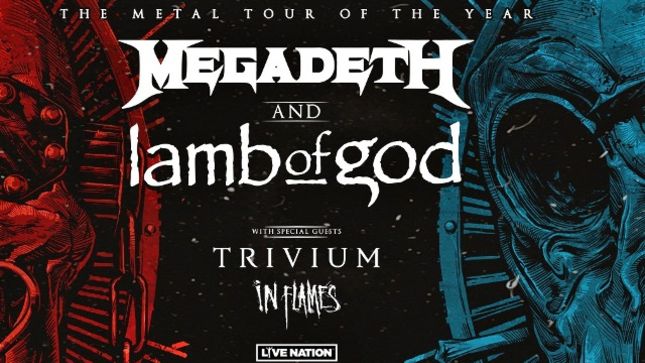 MEGADETH – The Metal Tour Of The Year Summer Leg With LAMB OF GOD Postponed Until 2021