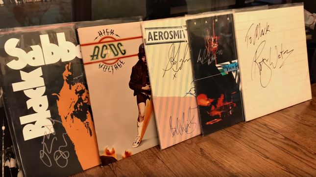 BPMD Bassist MARK MENGHI Offers Tour Of Personal Vinyl Collection; Video