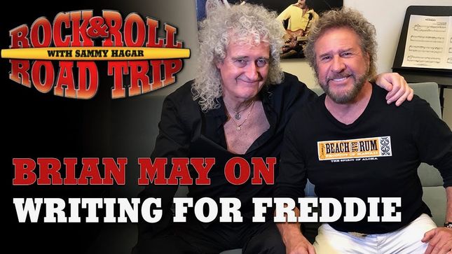 QUEEN's BRIAN MAY On Writing For FREDDIE MERCURY - "You Would Give Freddie Something, And He Would Make It Into Something Else"; Video