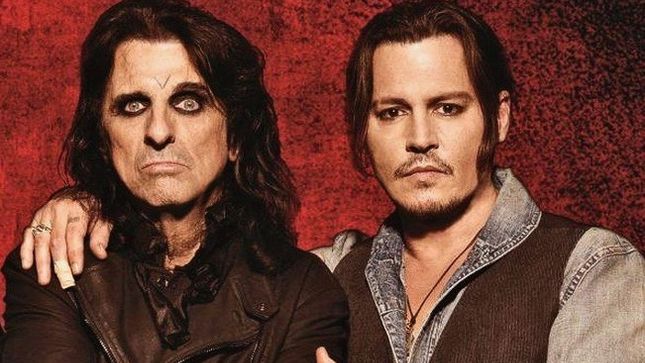 ALICE COOPER On Potential Biopic - "JOHNNY DEPP Would Be The Best Guy To Play Me"; Video