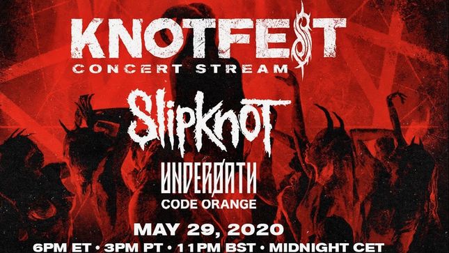 SLIPKNOT Announce Knotfest Roadshow Streaming Event This Friday; Video Trailer