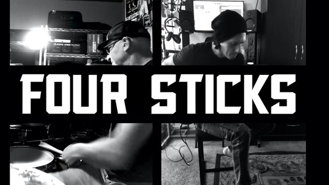 DOORS OF THE 21ST CENTURY Drummer TY DENNIS Joins Forces With SOCIETY 1's MATT ZANE For Cover Of LED ZEPPELIN's "Four Sticks"; Video