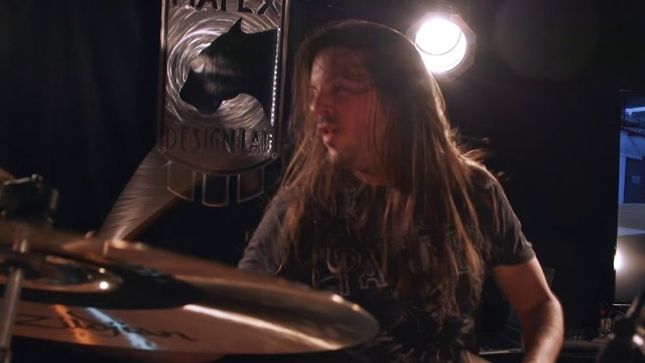 CYHRA Drummer ALEX LANDENBURG Posts "Man Of Eternal Rain" Hybrid Live / Album Track Playthrough Video