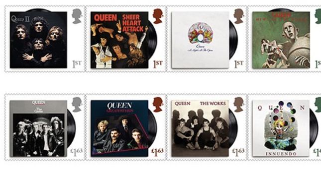 QUEEN Honoured With New Set Of Stamps From Royal Mail