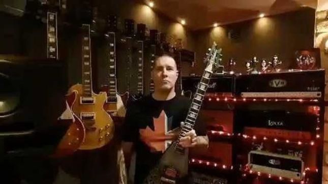 ANNIHILATOR Frontman JEFF WATERS In Praise Of Spain's Martper Guitars - "In The Top Two Of The Best Playing Guitars Of My Entire Collection"