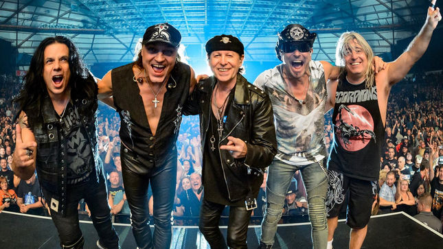 SCORPIONS Complete First Studio Sessions For New Album; Band To Reconvene In October (Video)