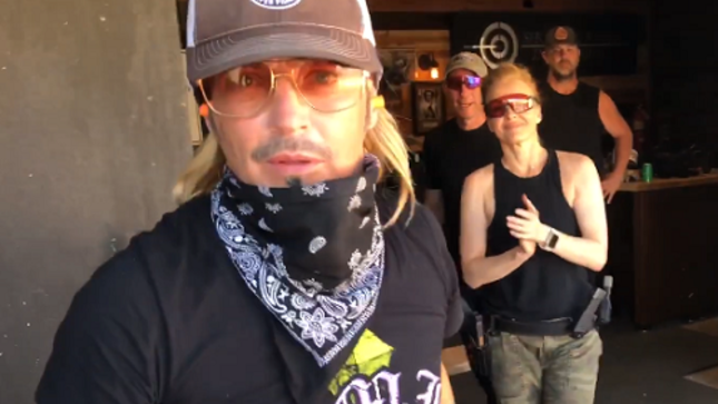 BRET MICHAELS Trains For Upcoming Action/Suspense Film; Video Clip
