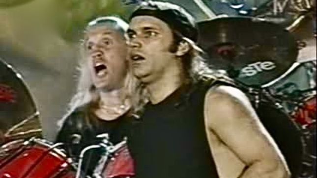 NICKO MCBRAIN Reflects On BLAZE BAYLEY's Time Fronting IRON MAIDEN - "There Were Nights When He Sang His Cotton Socks Off, And It Was Brilliant... And There Were A Lot Of Other Nights Where It Wasn't So Hot"; Video