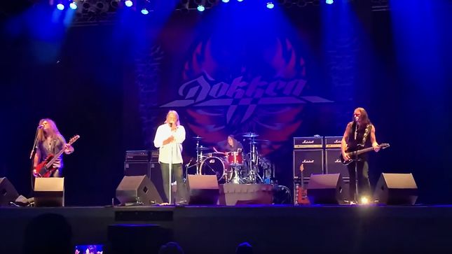 DOKKEN Perform Socially Distanced Concert At Arkansas' Magic Springs; Fan-Filmed Video