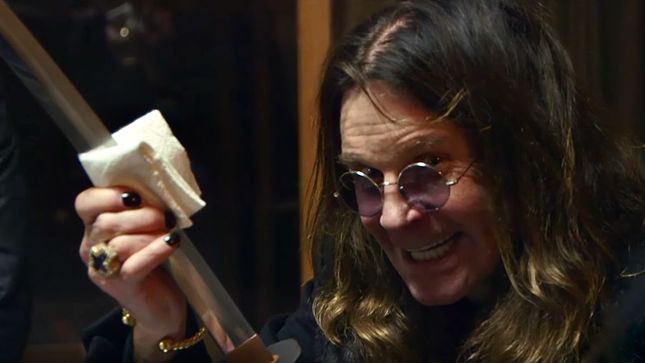 OZZY OSBOURNE - Sword Making With Ozzy & Jack; World Detour Sneak Peek Video