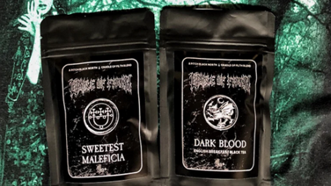 CRADLE OF FILTH Launch Signature Teas "Bursting With Maleficent Flavour"