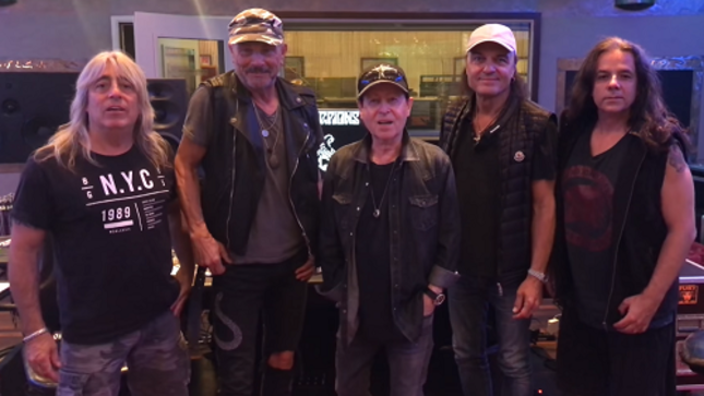 SCORPIONS Share Video Message From The Studio - BraveWords