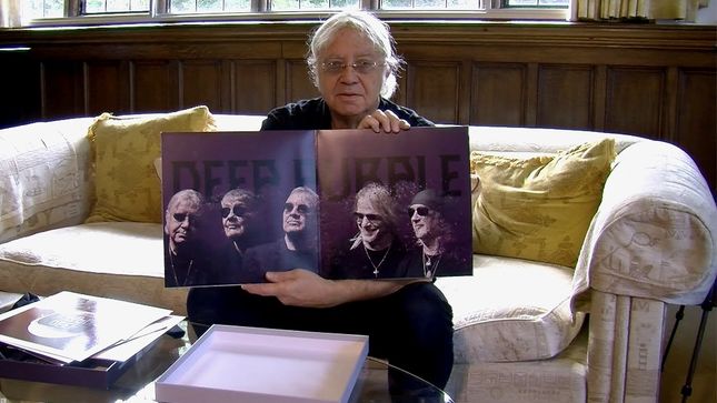 DEEP PURPLE Drummer IAN PAICE Unboxes Box Set Edition Of Upcoming Whoosh! Album; Video