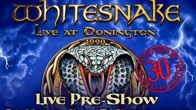 WHITESNAKE To Host Donington 30th Anniversary Live Stream And Pre-Show